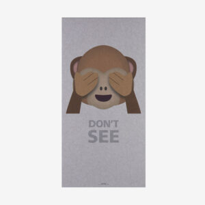 Akustikbillede Don’t See (Light Grey)
