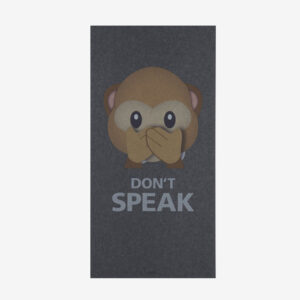 Akustikbillede Don’t Speak (Darkt Grey)