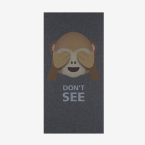 Akustikbillede Don’t See (Darkt Grey)