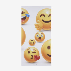 Akustikbillede Emoji I (White)